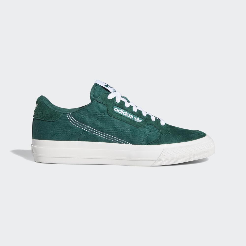 Originals Adidas Continental Vulc Barbati Romania - Verzi/Albi EG6734